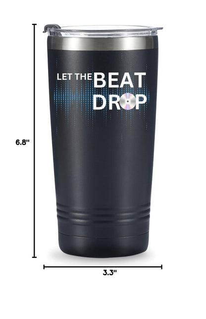 Onebttl DJ Gifts for Men, Women, Disc Jockey Gifts, Disco & Bar Lovers - Let the Beat Drop