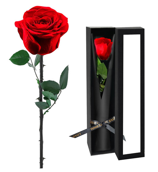 Preserved Flowers for Delivery,Red Rose Bouquets That Last 5 Years,Birthday Flowers Gifts for Women Mom Grandma Wife Friends,Mothers Day Roses Gift,Romantic Floral for Anniversary or Valentine’s Day