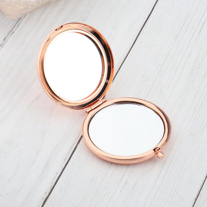 WUSUANED Wizard Inspired Makeup Mirror It’s Not What We Have in Life It’s Who We Have in Our Life Mirror Oz Friends Gift