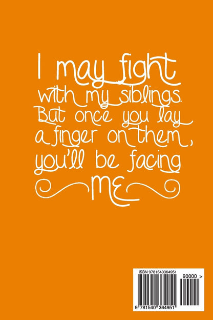 An Awesome Siblingship - Fill In Journal Book Gift For Your Brother/Sister: What I Love About My Brother/Sister Greeting Card