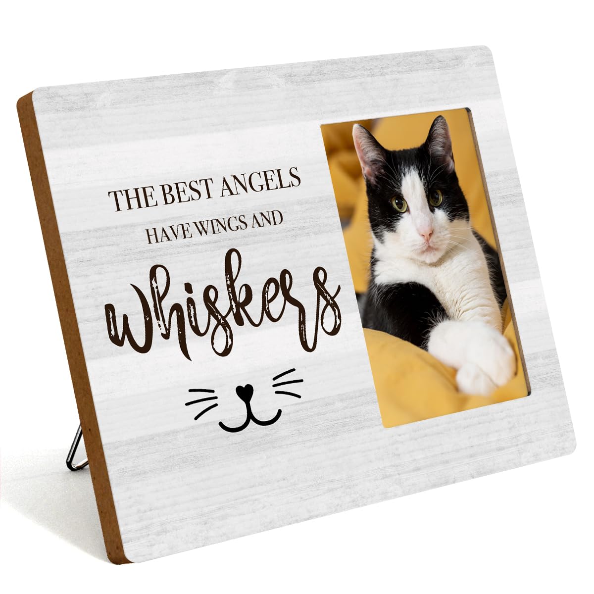 IAXIC Cat Memorial Gifts, Cat Memorial Frame To Honor And Remember Cat Iovers, Grief Gifts for Women Remembrance Decorations for Wall Desk Tabletop