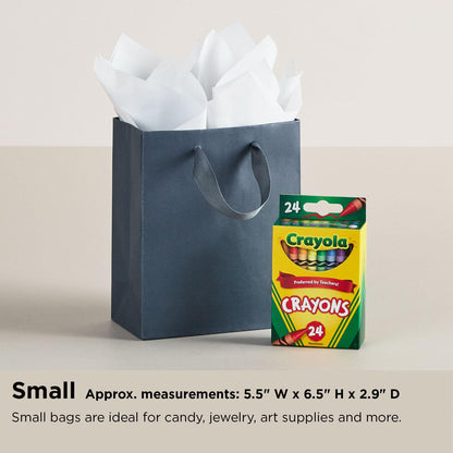 Hallmark 6" Small Yellow Gift Bag with Tissue Paper - Hello Sunshine - For Baby Showers, Birthdays, Get Well or Any Occasion