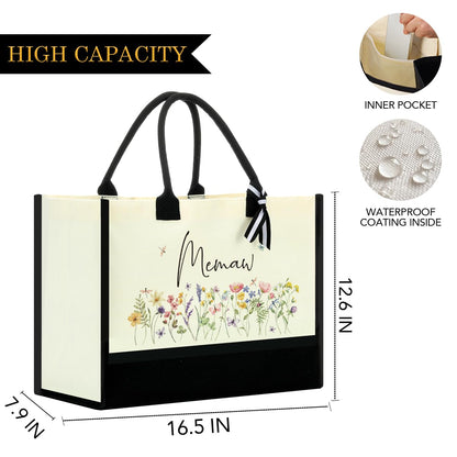 Gifts for Grandma Grandma Christmas gifts Canvas Tote Bags for Women