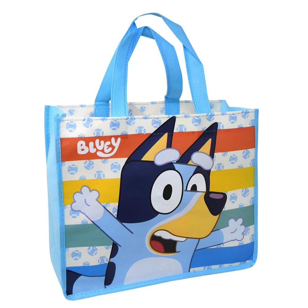 Bluey Medium Eco Friendly Non Woven Tote Bag with Hangtag