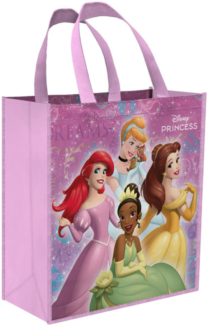 Disney Princess Travel Bag Activity Bundle - Tote Bag Set for Kids with Coloring Book, Princess Stickers, and More (Disney Princess Bag for Girls)