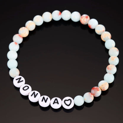 Kivosliviz Nonna Gifts for Birthday Women Grandma from Grandkids Nonnas Jewelry Best Nonna Bracelet