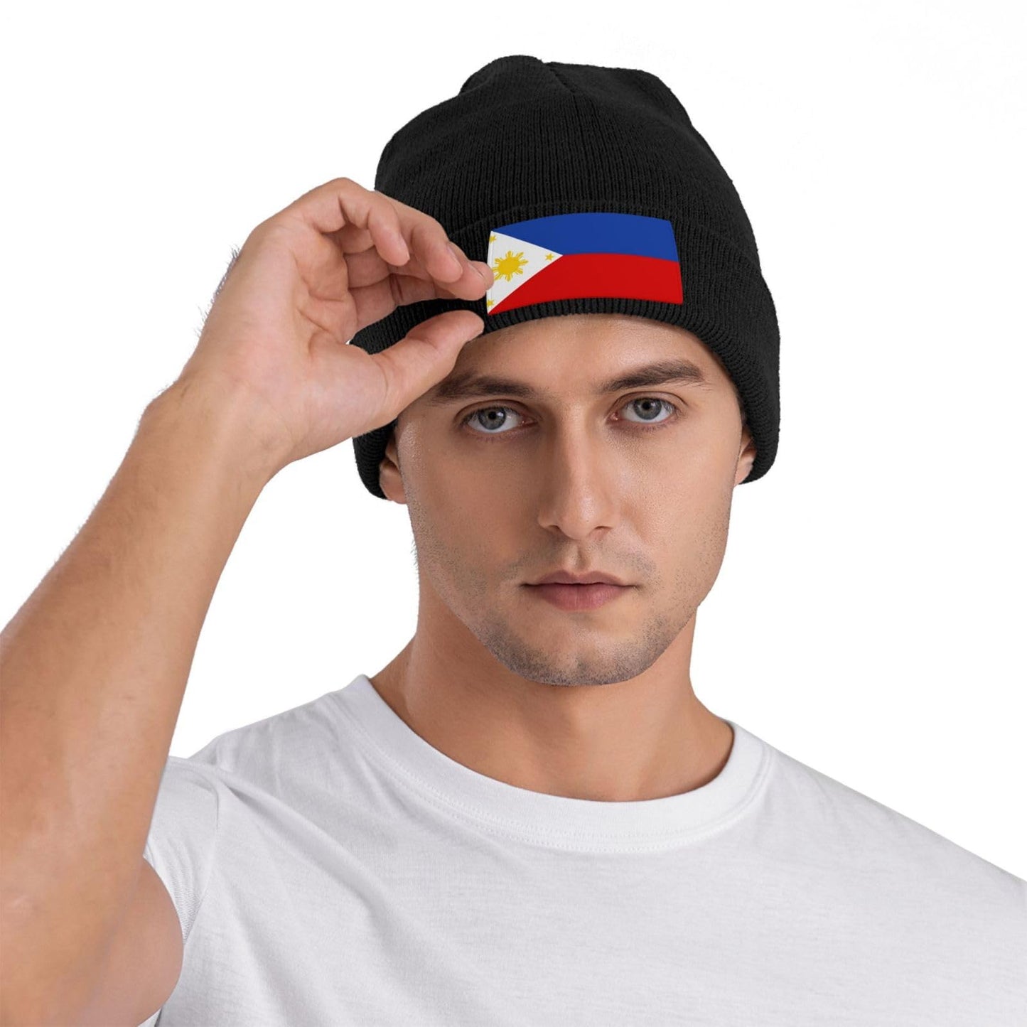 Cute Flag Knit Beanie Hats for Men and Women Unisex Winter Hat Beanies Skull Cap