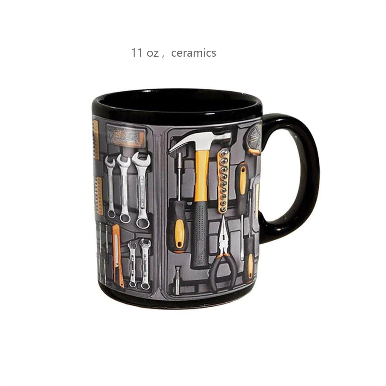 Mechanic Toolbox Mug，11 Oz Ceramics Tool Kit Mug，Gift For Mechanic And Dad