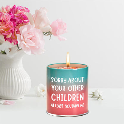 Christmas Birthday Gifts for Mom from Daughter Son Kids, Stocking Stuffers Mothers Day Gifts for Mom, Funny Gift Ideas, Anniversary Mother Presents,9oz Scented Candles
