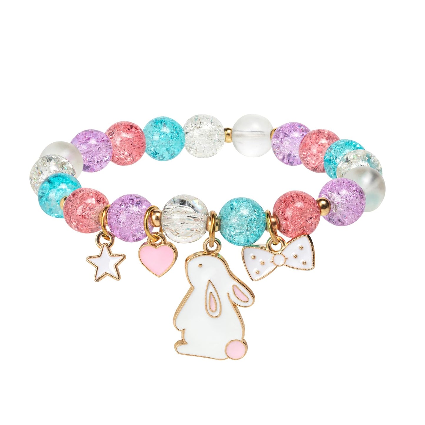 Easter Bracelets Basket Stuffers Essentials Egg Fillers Filled For Women 2026 Teens Cute Bunny Charm Decorations Accessories Gifts Rabbit Presents For Adults Female Style