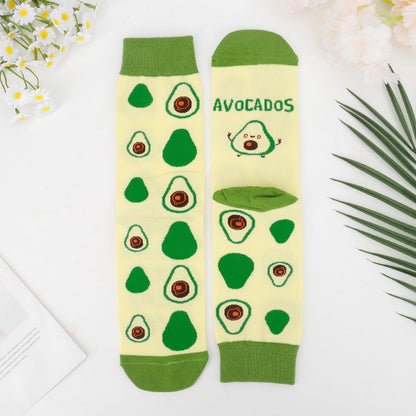 Gifts for Women Girl,Fruit Funny Socks - Christmas Birthday Fruit Gifts for Teen Girl Girlfriend Sisters Daughter
