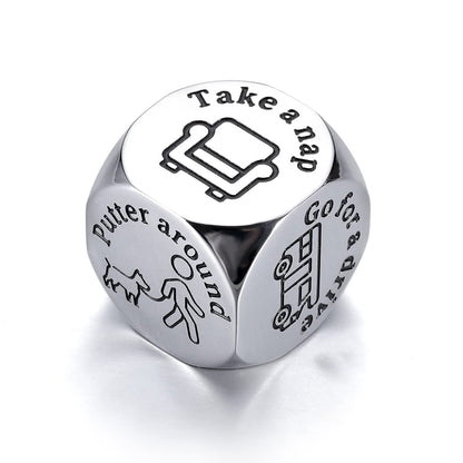 Retirement Gifts for Women Men, Retired Gifts for Men Funny Decider Dice, Retirement Gifts for Boss Coworker Going Away Leaving Gifts for Coworker Retired Teacher Dad Fathers Day from Daughter Son