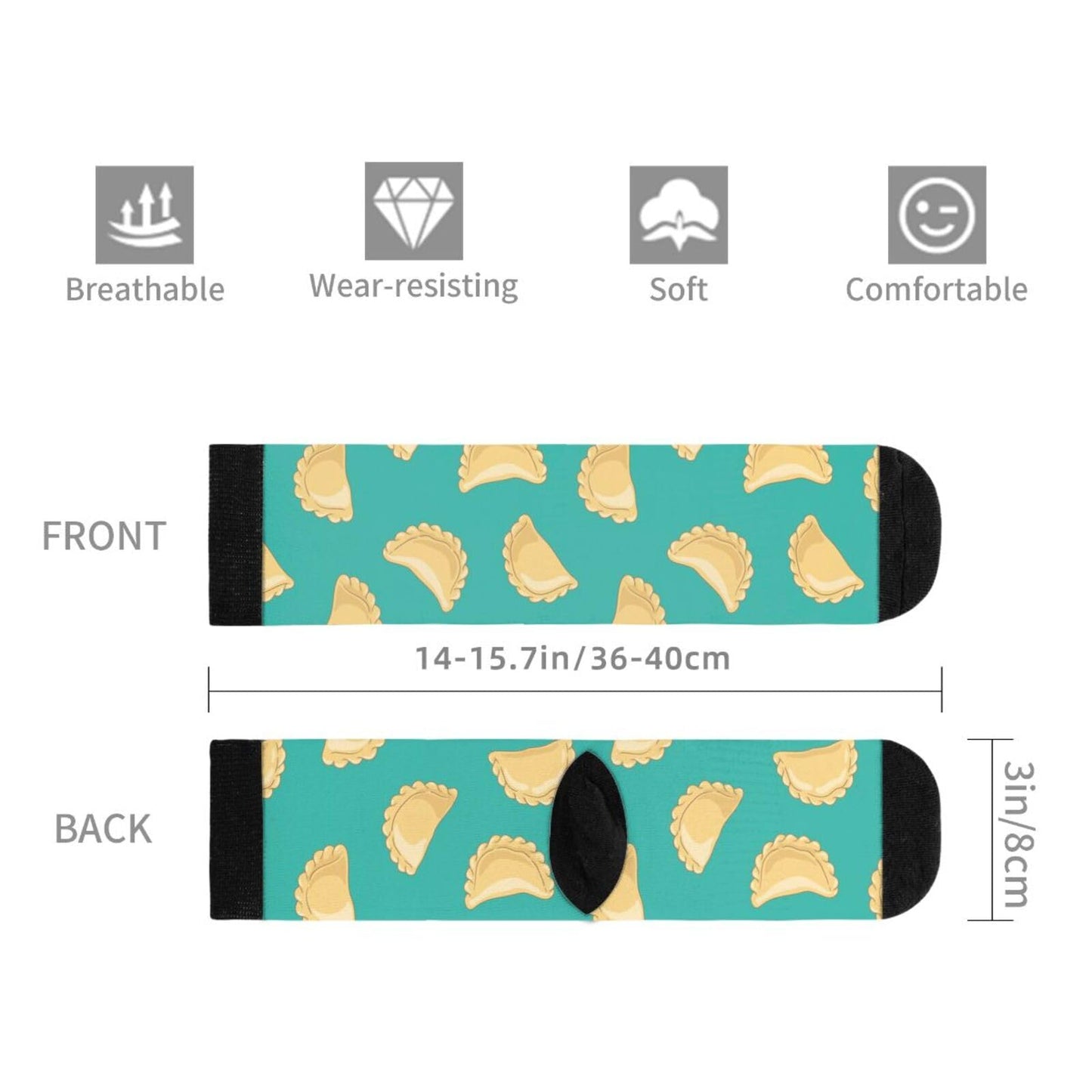 Unisex Casual Funny Novelty Crew Socks Gifts For Men Women