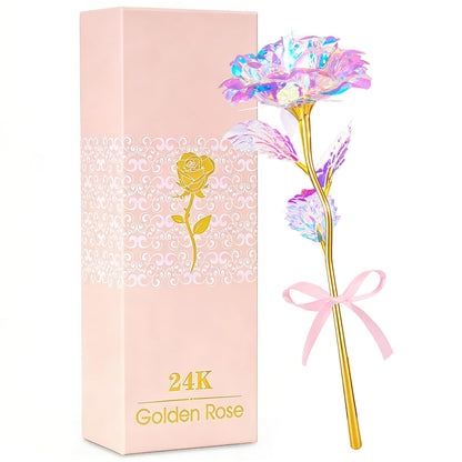 Befinr Mothers Day Rose Gifts for Mom, Women Mom Gifts for Brithday, Galaxy Glass Rose Forever Preserved Flowers Eternal Crystal Roses Mother's Rose Gifts for Grandma Daughter Wife Girlfriend