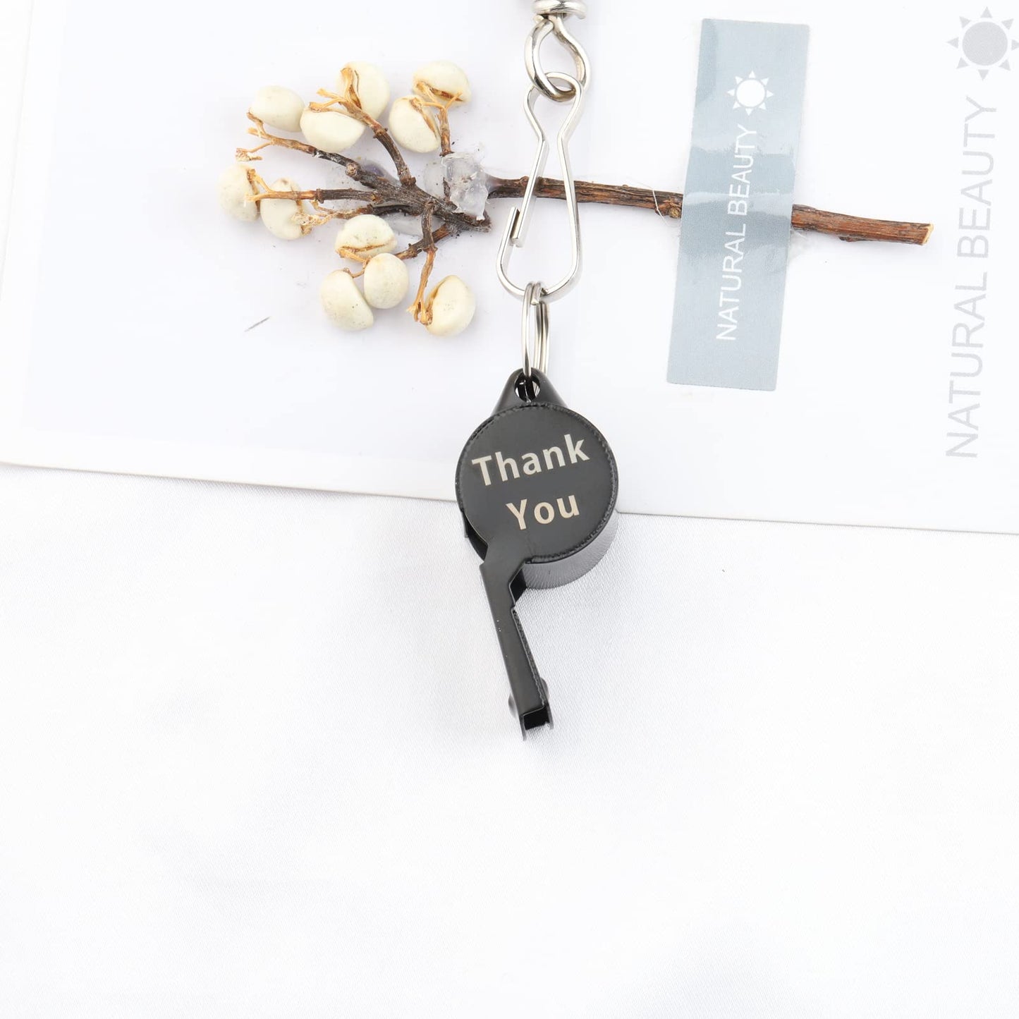 UJIMS PE Teacher Whistle Physical Education Teacher Appreciation Gifts Gym Teacher Gifts Whistle for Elementary School Coach (PETeacherBlackWhistle)