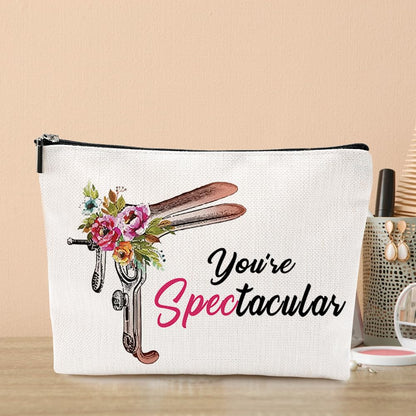 Inspirational Midwife Survival Kit Thank You Gifts Spectacular Makeup Bag Cosmetic Bag Graduation Birthday Ob-gyn Doctor Gifts for Women Friend Doctor Nurse Christmas Nurse Week Travel Toiletry Bag