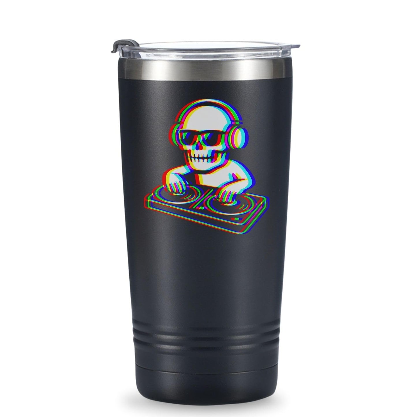 Onebttl DJ Gifts for Men, Women, Disc Jockey Gifts, Disco & Bar Lovers on Birthdays, Christmas, Party, House Warming - Skull