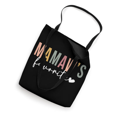Mamaw's Favorite From Mamaw To Grandchild Tote Bag