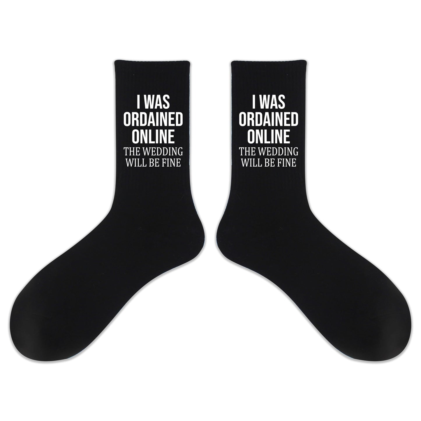 Wedding Funny Gifts for Wedding Officiants, Novelty Wedding Socks for Men & Women.