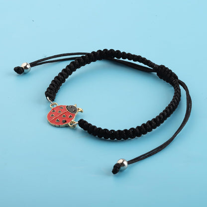 BNQL Ladybug Bracelets Gifts for Women Girls Ladybug Charm Bracelet Ladybug Jewelry Inspiration Ladybug Gifts Ladybug Lover Gifts