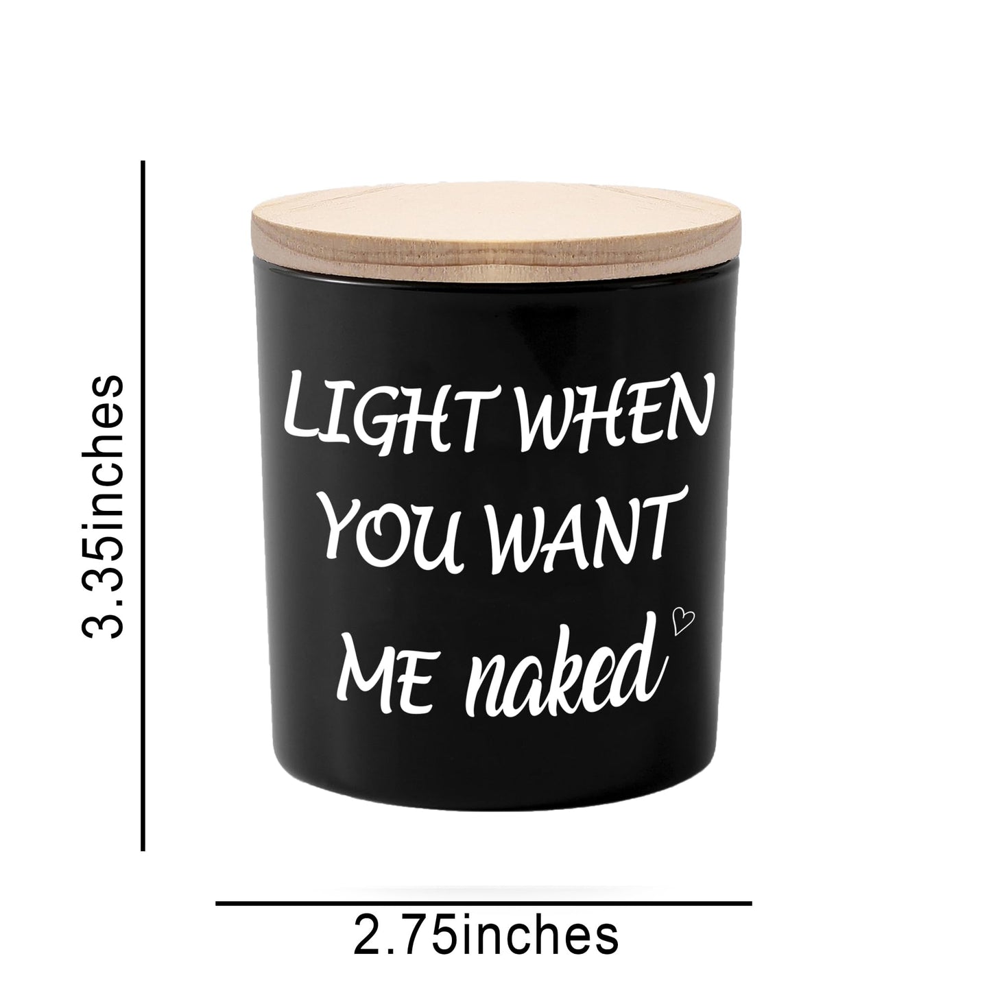 BFJLIFE Gifts for Him Men Funny Unique Anniversary Fathers Day Christmas Birthday Romantic Gag White Elephant Gifts for Boyfriend Husband Men Adults Stocking Stuffers Sandalwood Scented Soy Candle