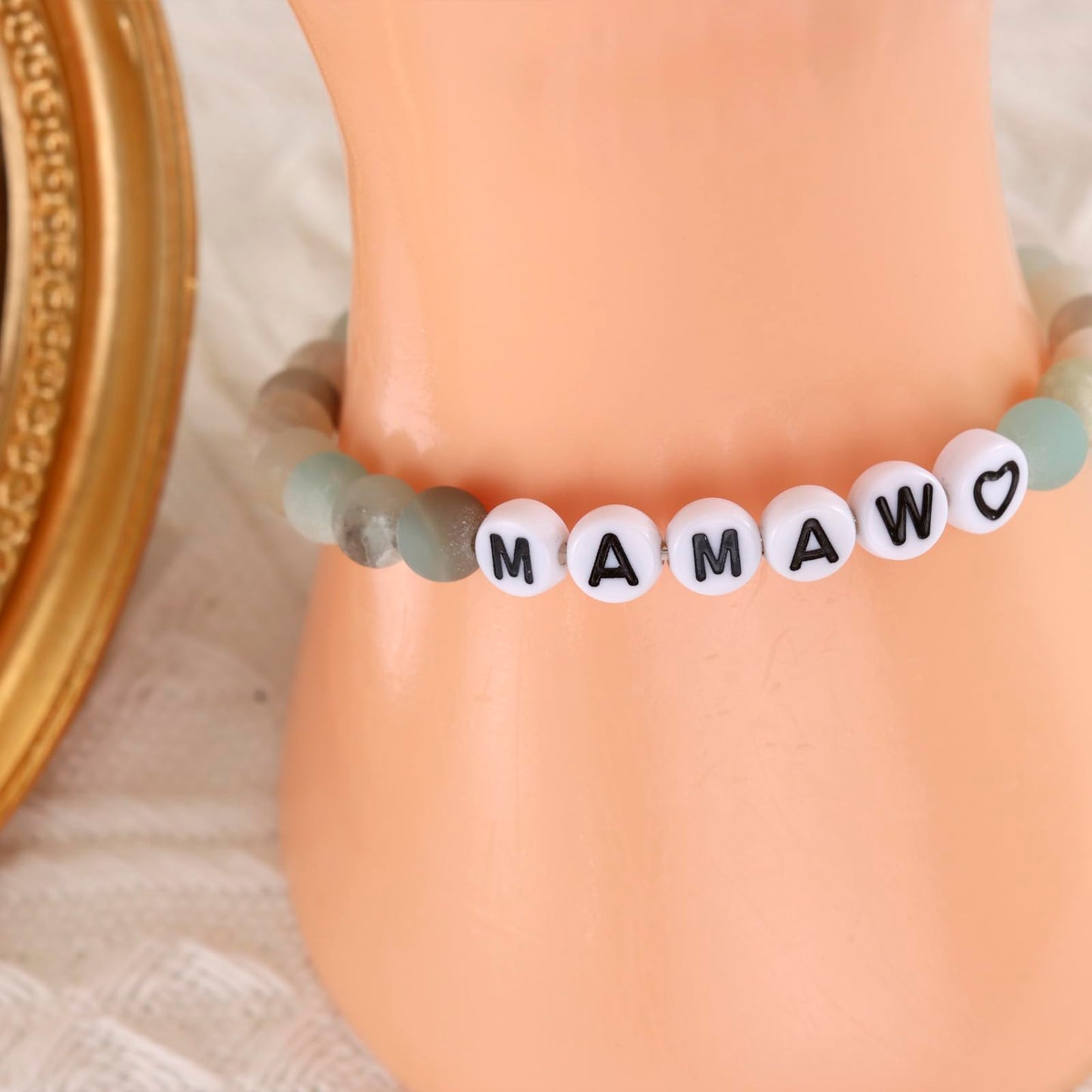 HUTIMY Gifts for Mamaw Birthday from Grandchildren Best Grandma Mothers Day Mamaw Bracelet