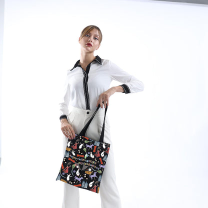 FOTAP Mary Inspire Tote Bag Supercalifragilistic Umbrella Mary Handbag Mary Musicals Lover Gift Mary Movie Shoulder Bag
