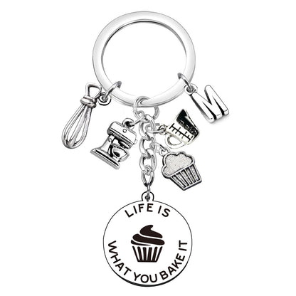 Baking Gifts for Lovers & Chefs - Cupcake Keychain & Graduation Kitchen Presents