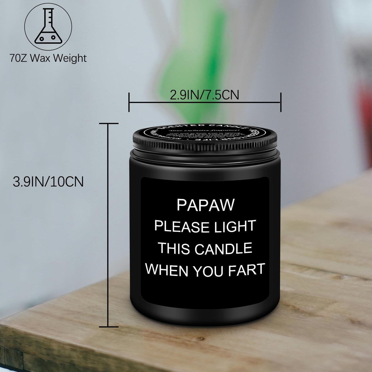 Homsolver Gifts for Papaw, Fathers Day Birthday Christmas Gift for Grandpa - Funny Best Papaw Gift from Grandkids Granddaughter Grandson