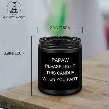 Homsolver Gifts for Papaw, Fathers Day Birthday Christmas Gift for Grandpa - Funny Best Papaw Gift from Grandkids Granddaughter Grandson