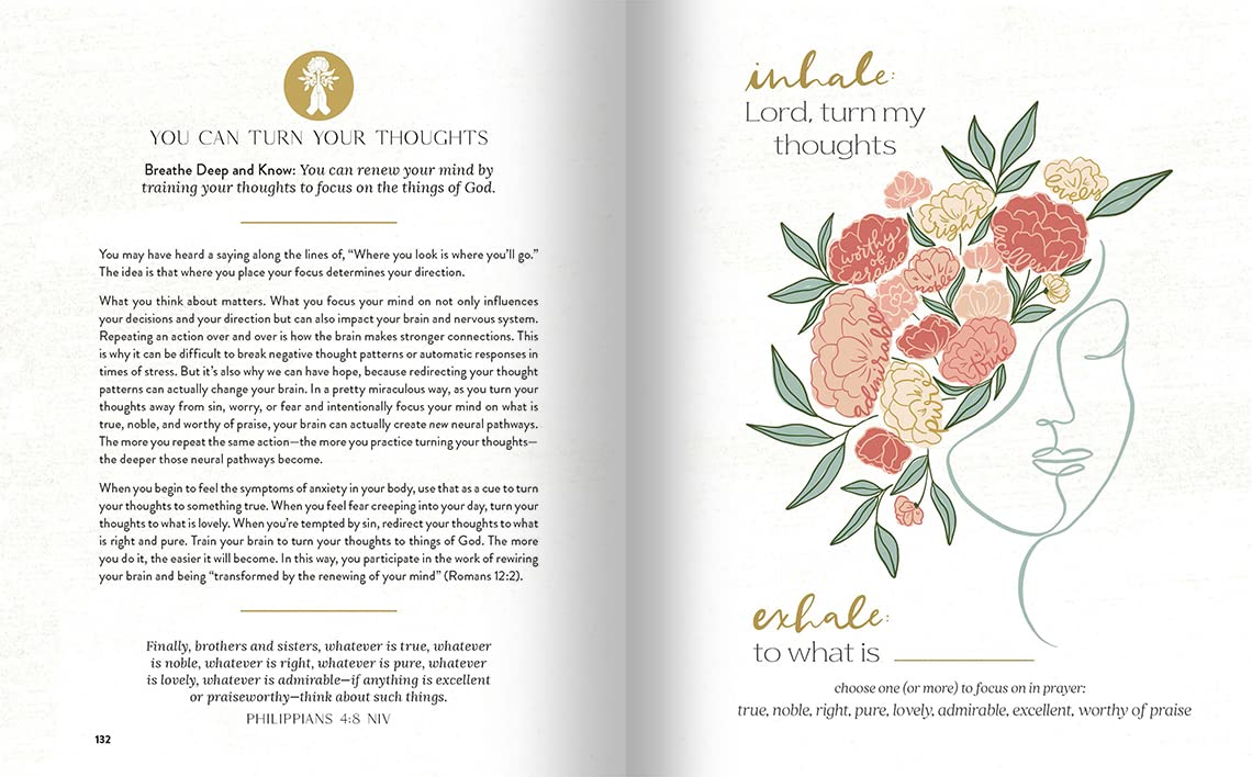 Breath as Prayer: Calm Your Anxiety, Focus Your Mind, and Renew Your Soul (80+ Breath Prayers and Devotional Meditations) – The Perfect Christian Gift for Women