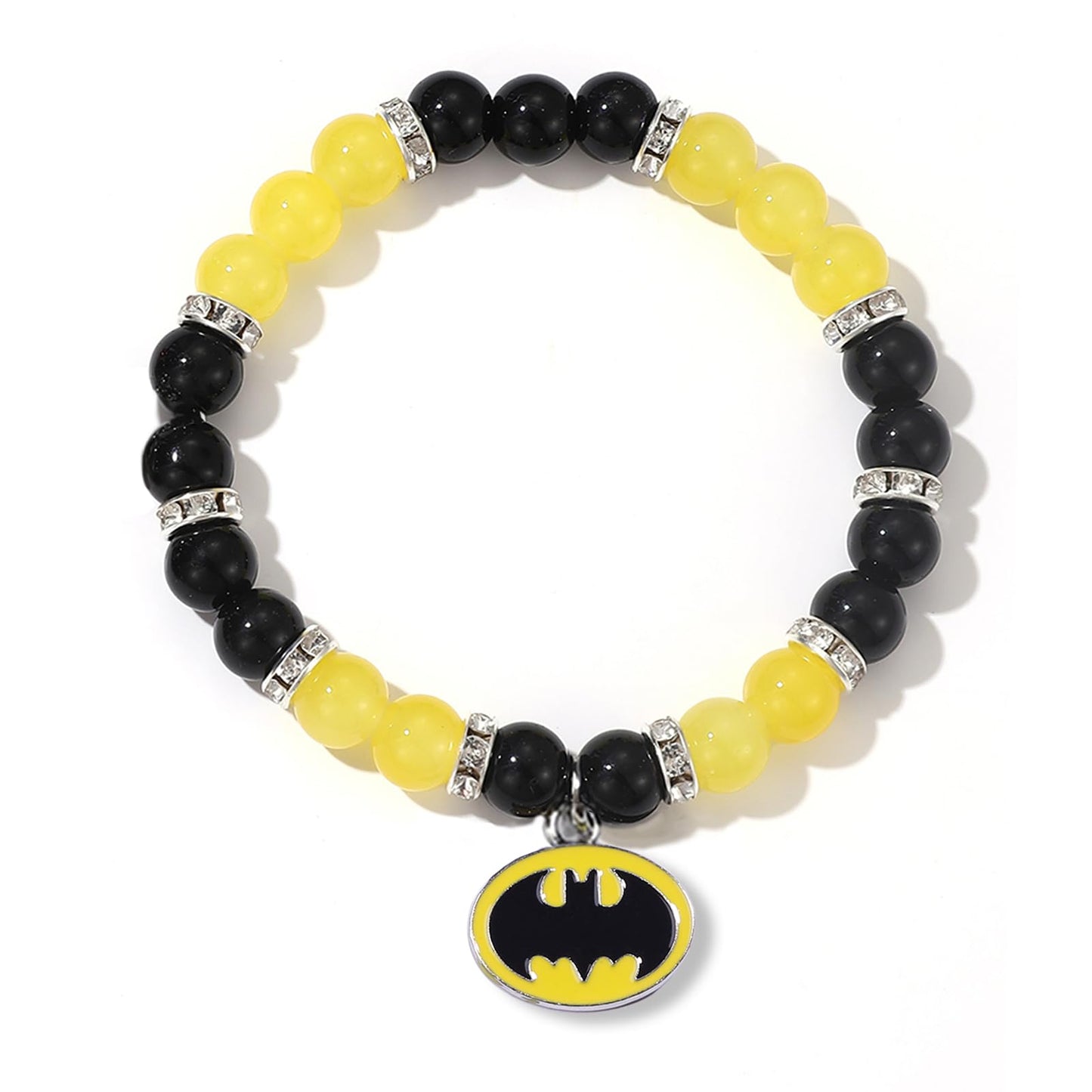 Korotho Spider Bracelet Spider Superhero Energy Stone Beaded Bracelet for Teen Girls Boys Man, Christmas Birthday Gifts Ideas Inspirational Charm Bracelets Jewelry for Son Daughter Friends