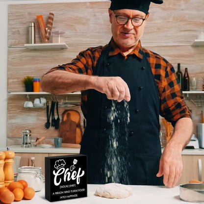 Chef Gifts For Chefs Men Women Wooden Sign Kitchen Decor Unique Gifts For Chefs Appreciation Gift Birthday Anniversary Christmas Gift