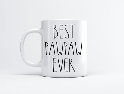 Best Pawpaw Ever Coffee Mug - Gifts for Christmas - Pawpaw Birthday Gifts Coffee Mug - Father's Day/Mother's Day - Family Coffee Mug For Birthday Present For The Best Pawpaw Ever Mug 11oz