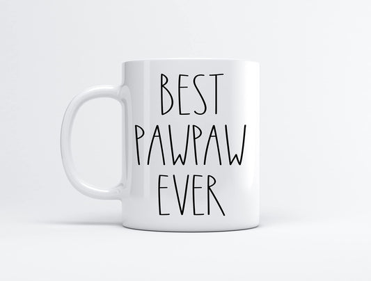 Best Pawpaw Ever Coffee Mug - Gifts for Christmas - Pawpaw Birthday Gifts Coffee Mug - Father's Day/Mother's Day - Family Coffee Mug For Birthday Present For The Best Pawpaw Ever Mug 11oz
