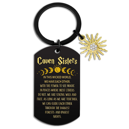 Witchy Gifts For Women Witch Stuff Halloween Gifts For Women Witchy Keychain Witch Stuff Witchcraft Witch Birthday Halloween Keychain Gift Witch Accessories Wicked