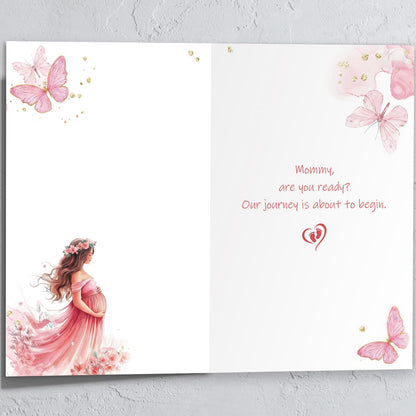 Mother's Day Card for Mother To Be, Mothers Day Card Gift for Mom to Be, Greeting Card for Expecting Mom