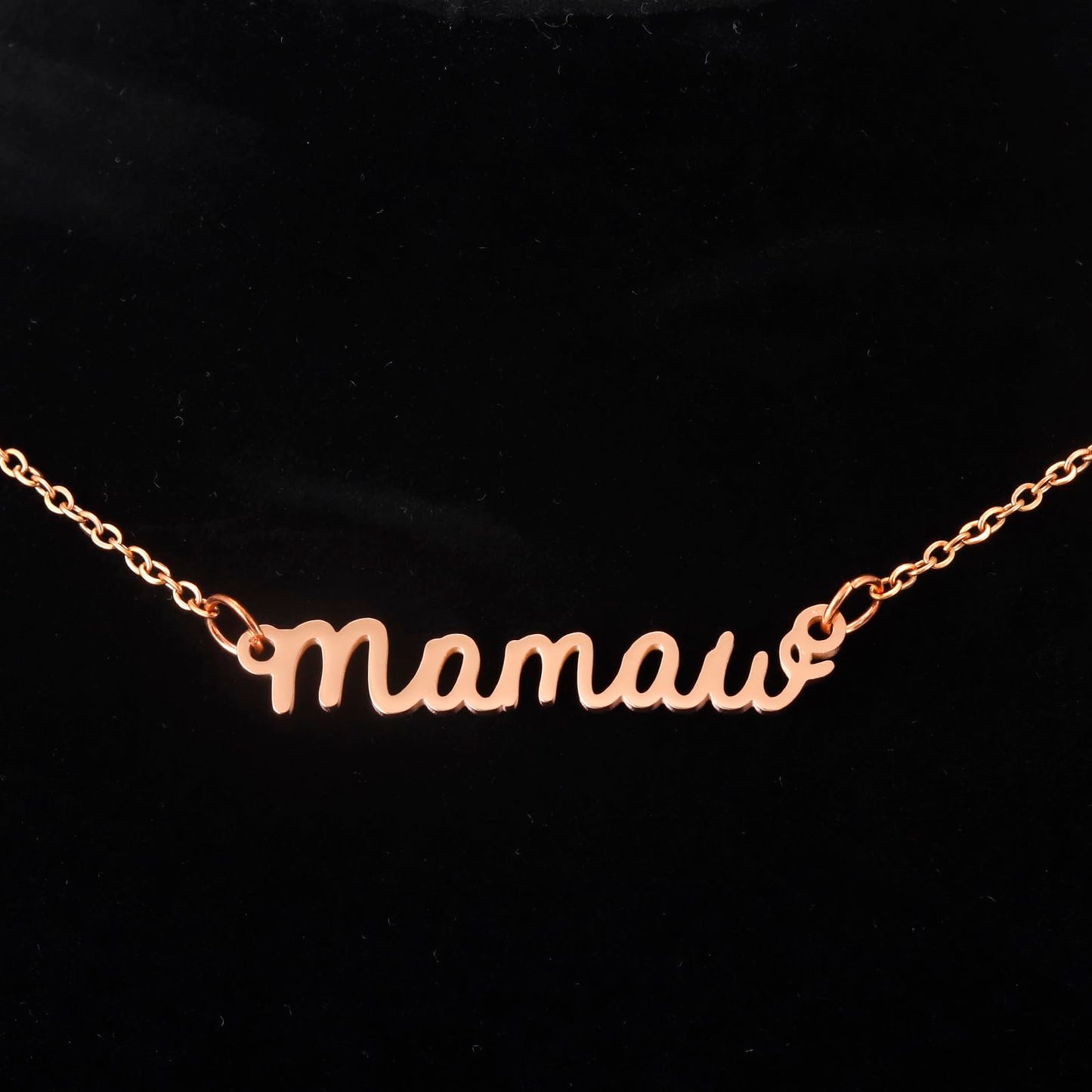Mamaw Gifts Necklace from Grandkids for Birthday Women Best Mothers Day Jewelry Mamaw Necklace