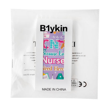 B1ykin Cute Sticky Notes Set - Because Even Nurses Need Heroes Self-Stick Notes Pad, 550 Sheets Writing Memo Pages Sticky Notepad for Teacher Appreciation Gift, School Office Party Supplies (CNA)