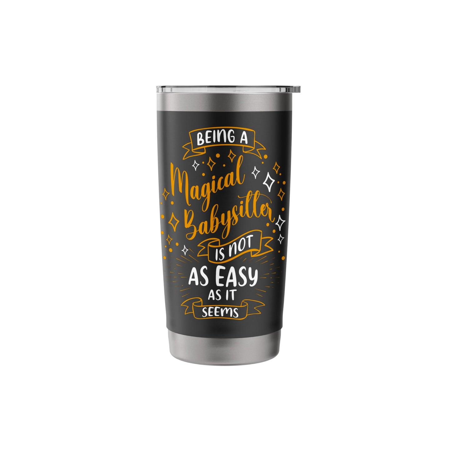 Magical Babysitter - Idea Christmas Babysitter Present Women Stainless Steel Insulated Tumbler