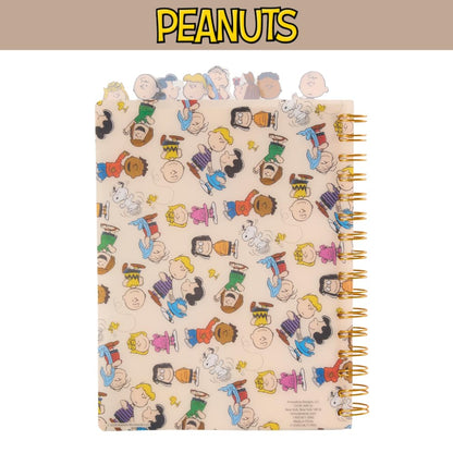 Peanuts Gang Journal Notebook, Spiral Bound, 144 Lined Pages, 8 x 7 inches – Peanuts Snoopy Charlie Brown