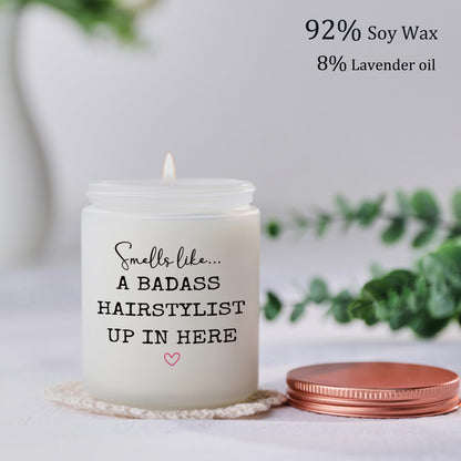 Hairdresser Gifts - Funny Hair Stylist Hairstylist Women Cosmetology Graduation Hair Salon Decor - Birthday Christmas Valentines Thank You Gifts for Beautician
