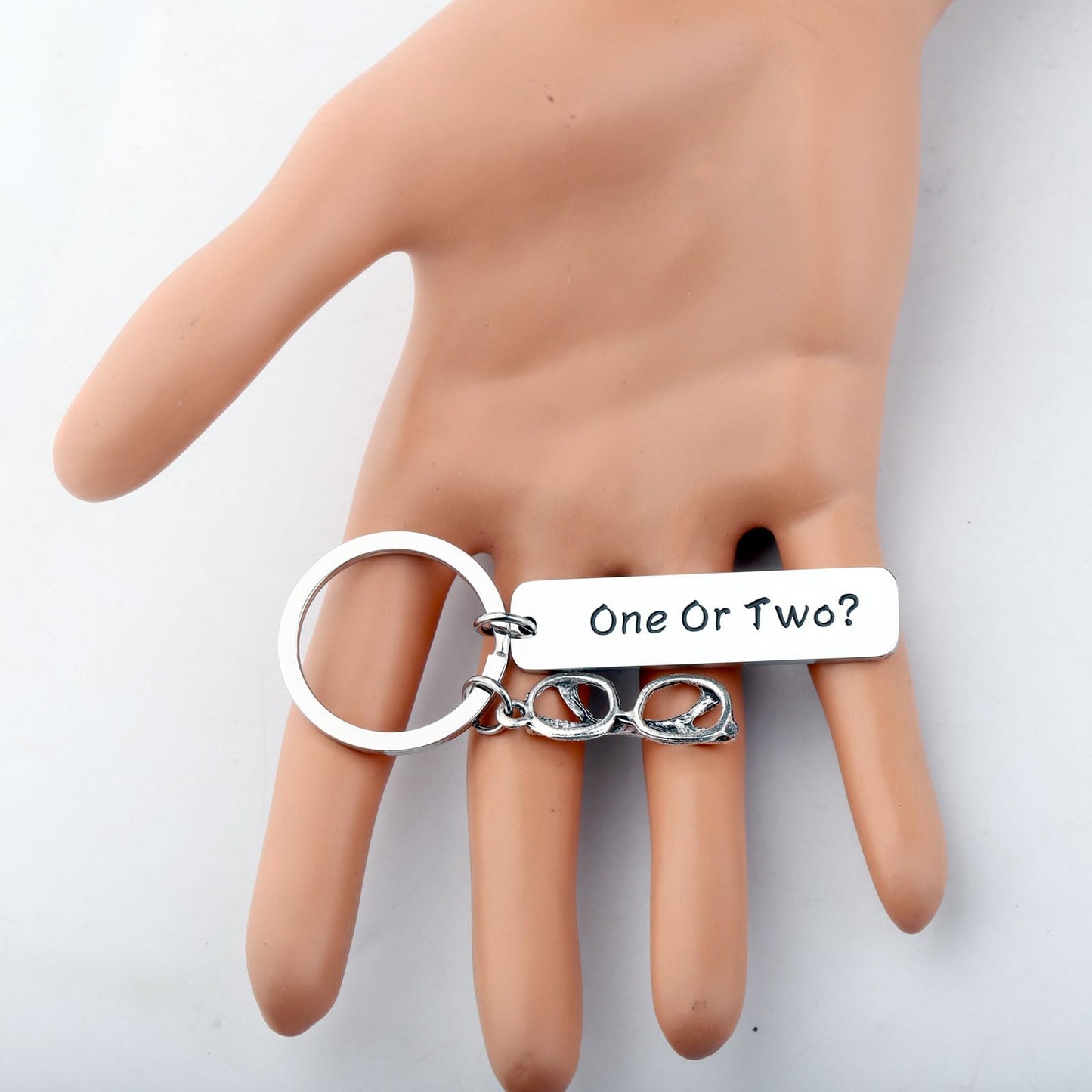 WUSUANED Funny Eye Glasses Keychain Optometry Doctor Jewelry Eye Doctor Vision Gift Ophthalmic Gifts