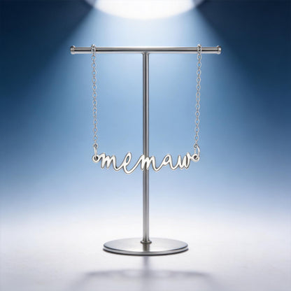 Memaw Gifts for Birthday from Grandkids Best New Wedding Grandma Jewelry Women Memaw Necklace