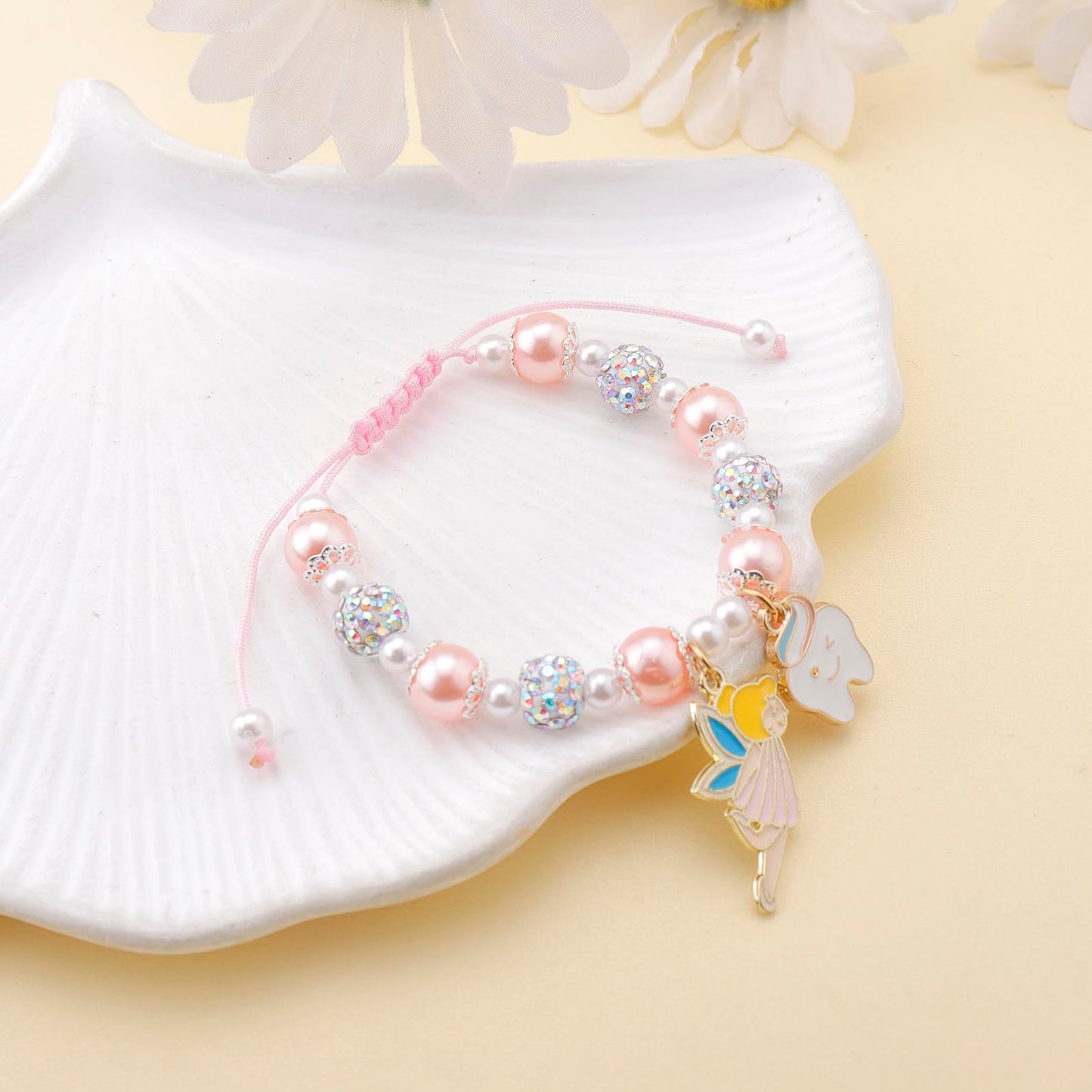 PARTNER Meaningful Tooth Fairy Gifts for Women First Lost Tooth Keepsake for Celebration & Reward with Message Card Milestone Jewelry Gift from Toothfairy