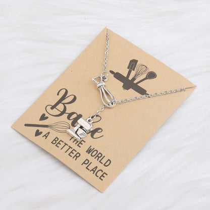 MAOFAED Baker Gift Pastry Baker Gift Bake The World A Better Place Bake Lover Gifts Bakeing Merchandise (bakeThe world card ne)