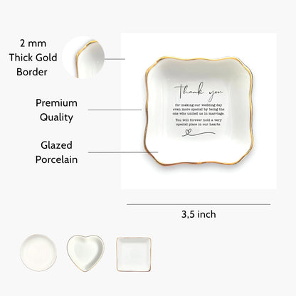 Wedding Officiant Gift, Officiant Ring Dish, Inspirational Gifts for Her, Thank You Officiant Gift, Officiant Woman Gift, Appreciation Gift, Wedding Planner Gift, Pastor Gifts, Officiant Woman Gift