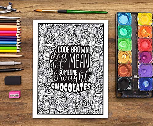 Anesthesia Life: A Snarky Coloring Book for Adults