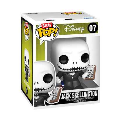 Funko Pop! Starter Set: The Nightmare Before Christmas Bitty Bundle Pack - 6 Pack - Zero, Sally, Jack Skellington, Bitty Ride Snowmobile, and Bitty Town Jack's House - Gift Idea - Disney Fans