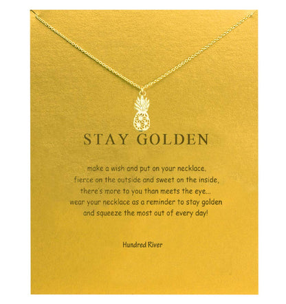 Baydurcan Friendship Anchor Compass Necklace Good Luck Elephant Pendant Chain Necklace with Message Card Gift Card